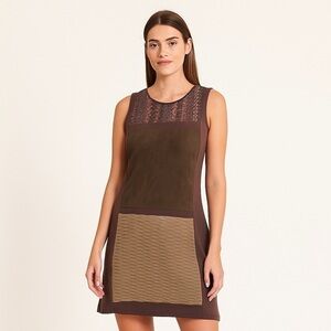 Smash! Patchwork Sleeveless Dress – Size Large Boho